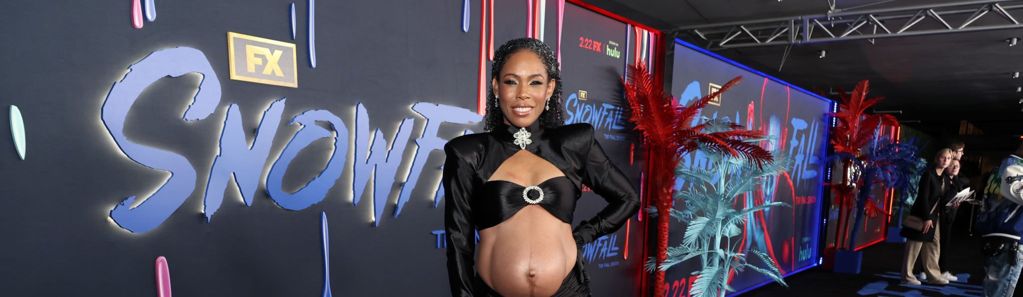 Angela-Lewis-Wears-Anna-Zuckerman-to-FX-s-Snowfall-Final-Season-Premiere Anna Zuckerman