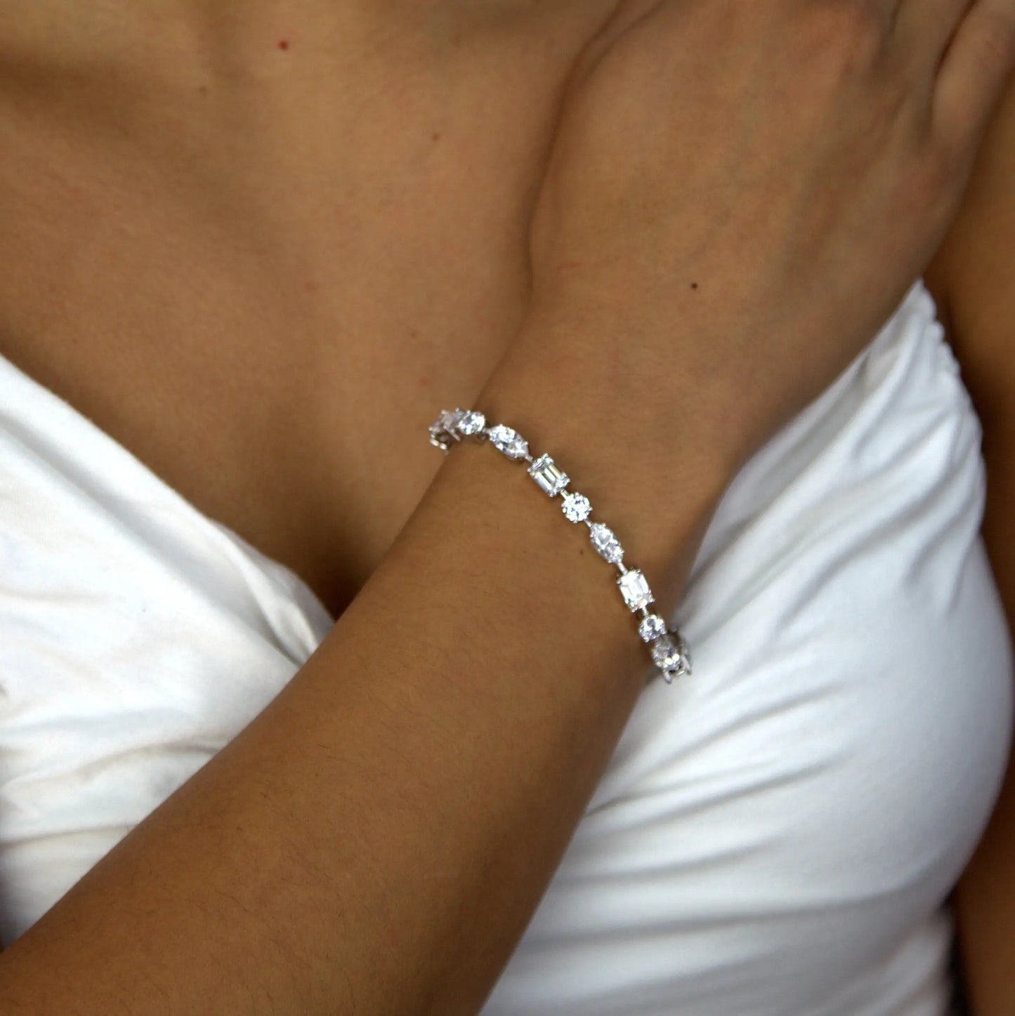 16 Carat Multi Shaped Bracelet - Anna Zuckerman
