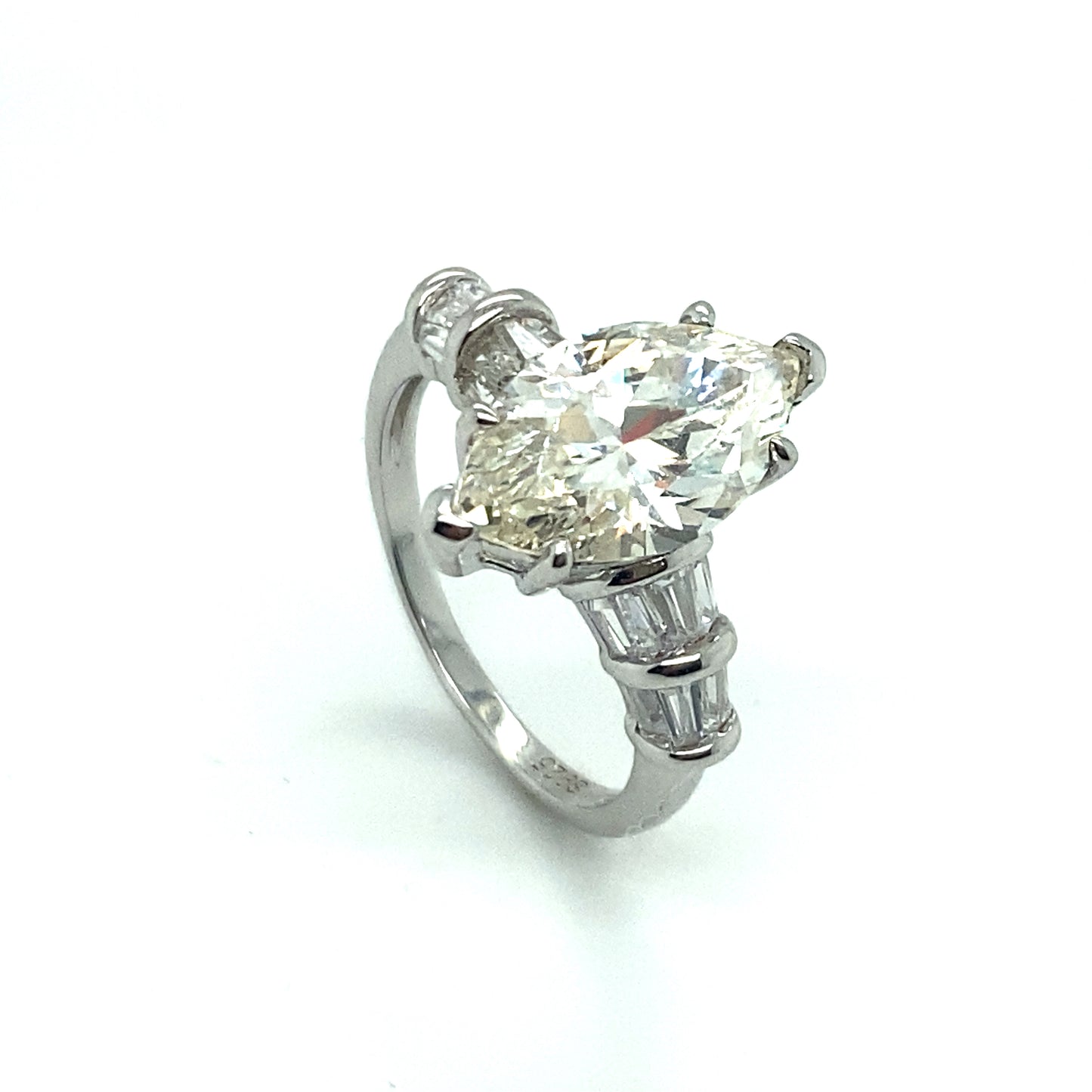 3 Carat Marquee Ring