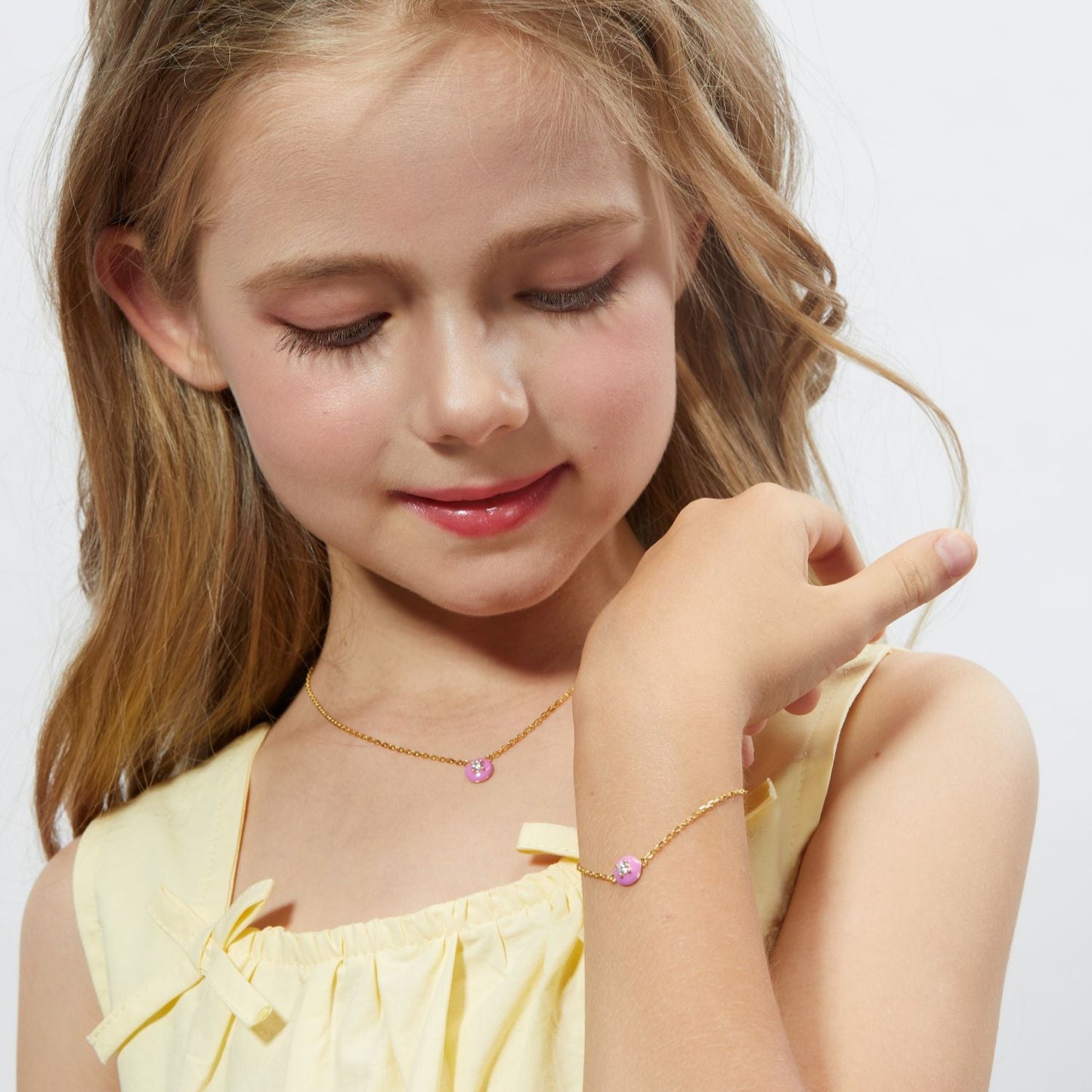 Petit Cupcake Bracelet in Rose