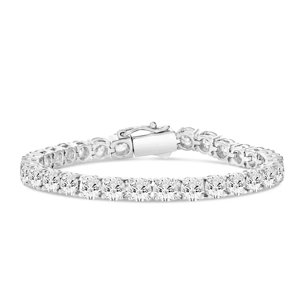 30 Carat Straight Line Bracelet Men's Anna Zuckerman