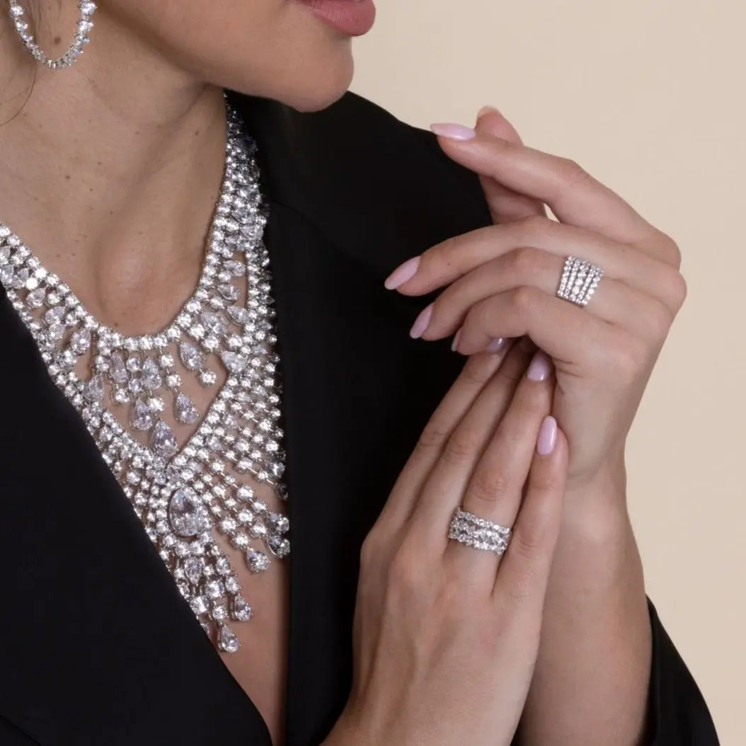 5 O'Clock 3 Carat Cocktail Ring - Anna Zuckerman