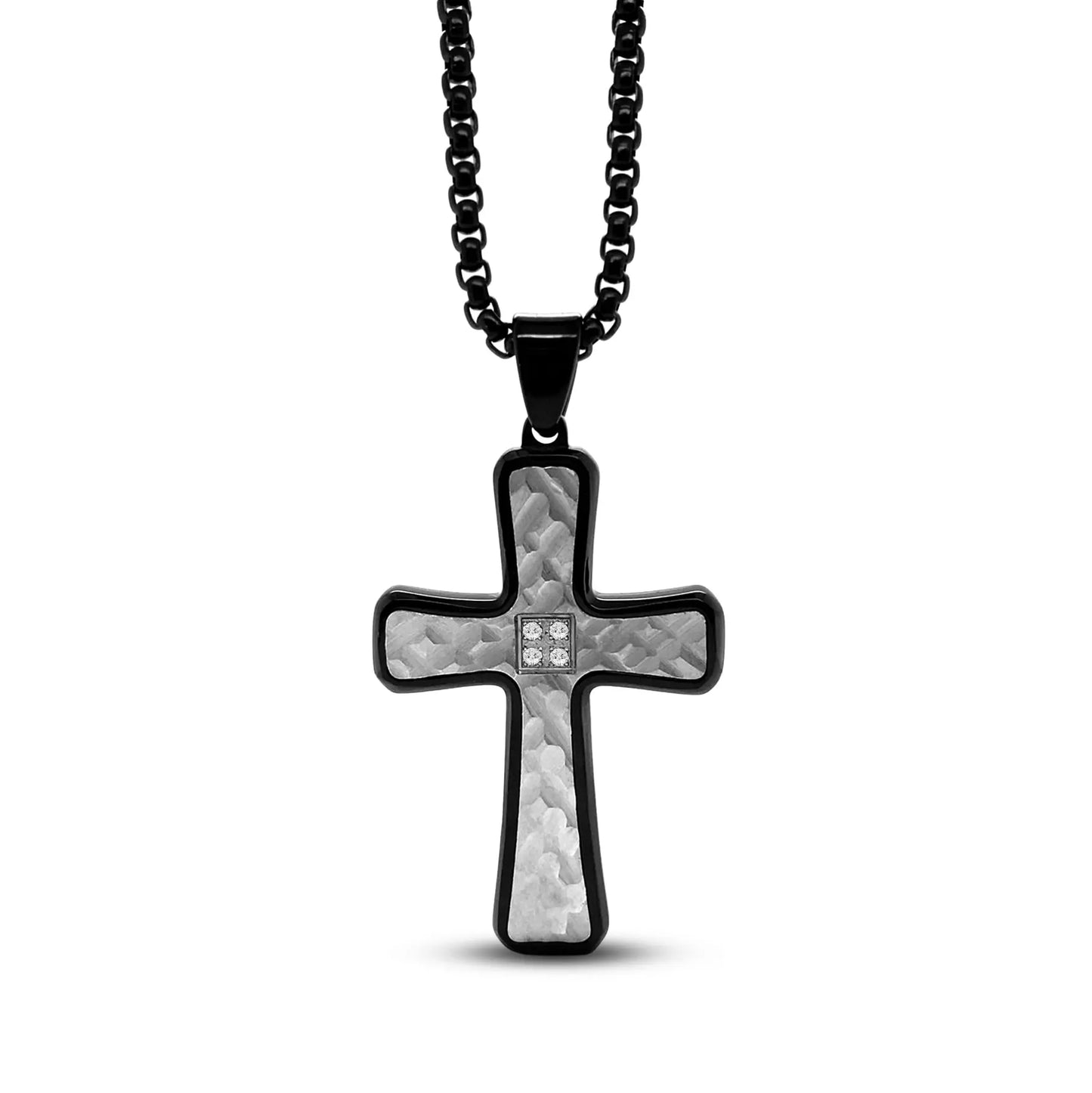 Argyle Cross Necklace Anna Zuckerman