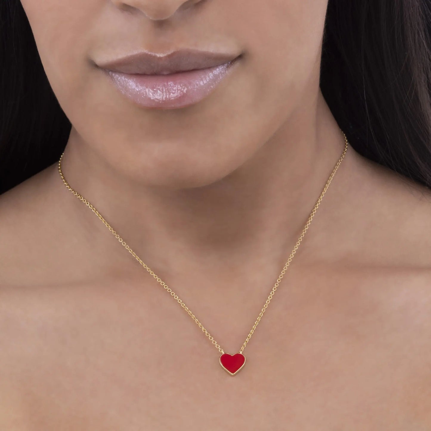 BFF Heart Necklace - Anna Zuckerman