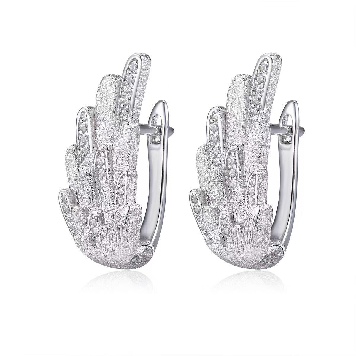 Birds of a Feather Earrings In WH