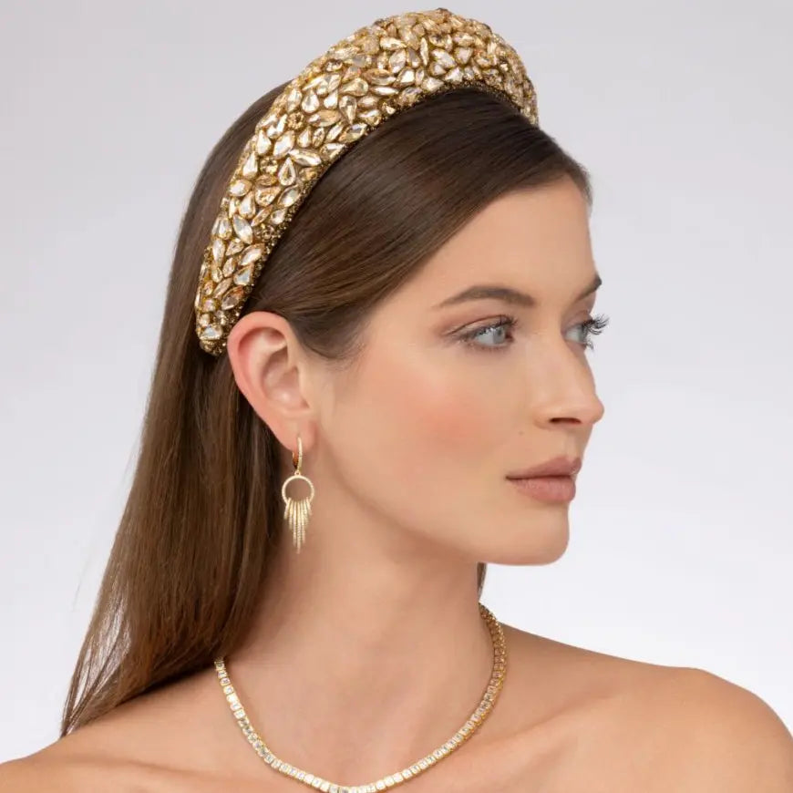 Bollywood Glam Head Crown Anna Zuckerman