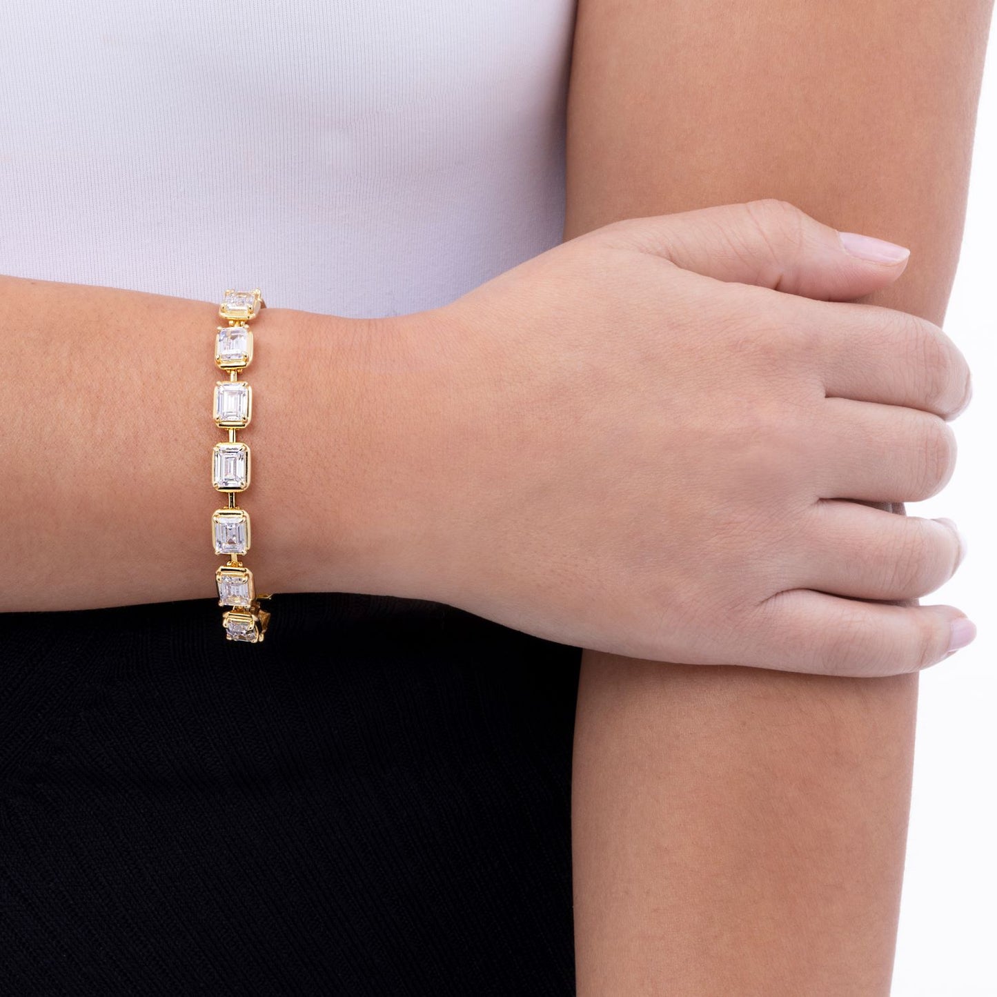 Grace 18 Diamond White Bracelet