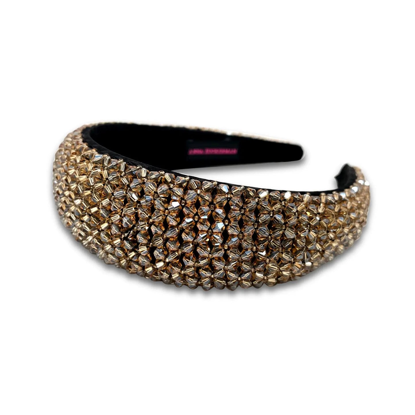 Brandi Studded Puff Headband Anna Zuckerman