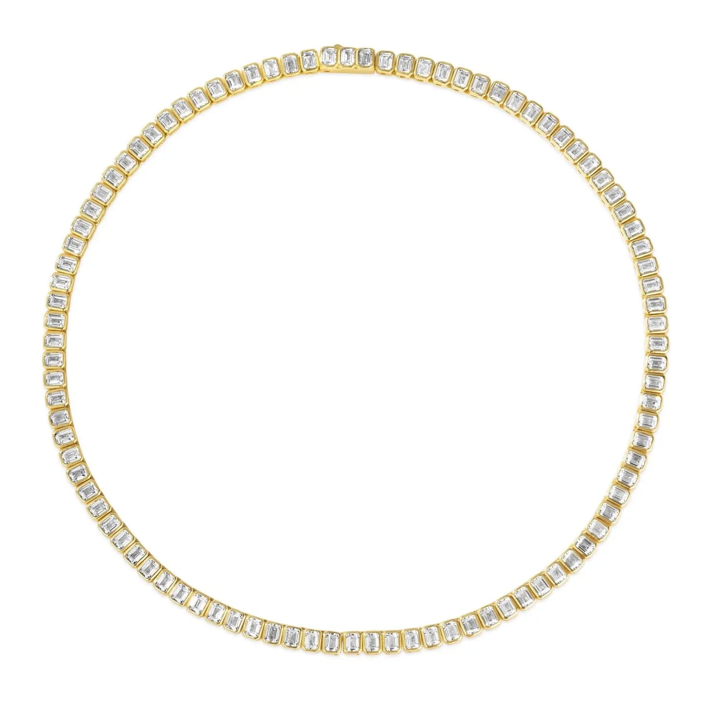 Brickell 40 Carat Eternity Necklace Anna Zuckerman