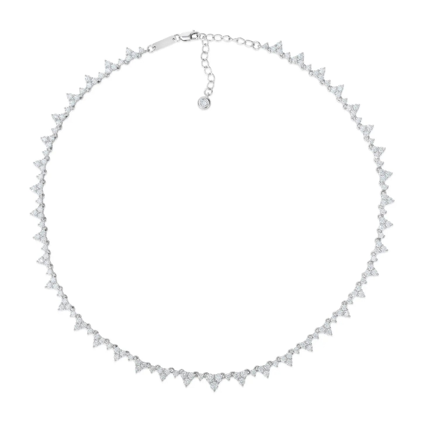 Chelsea Diamond Crystalline Choker Anna Zuckerman Retail