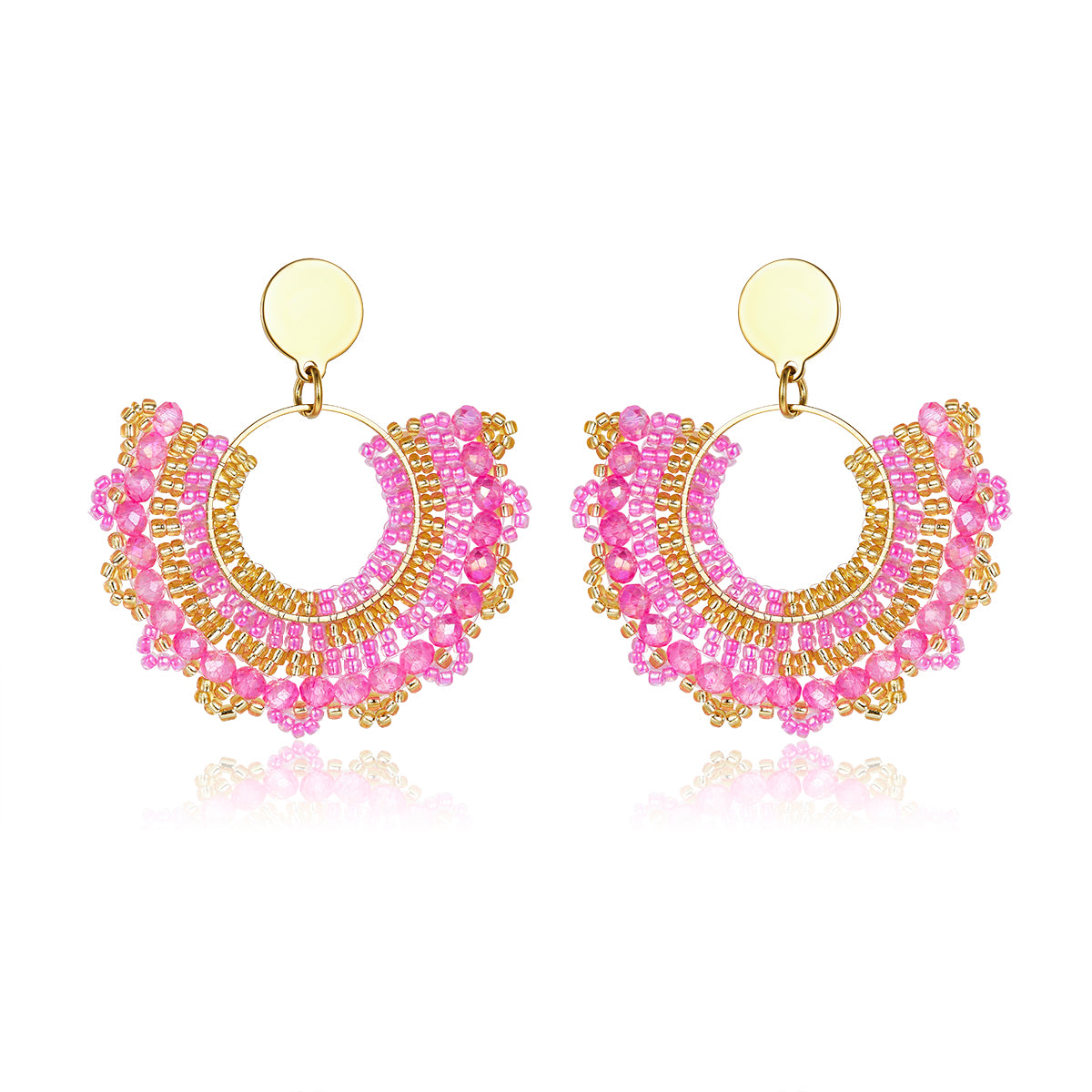 CoralSandEarrings