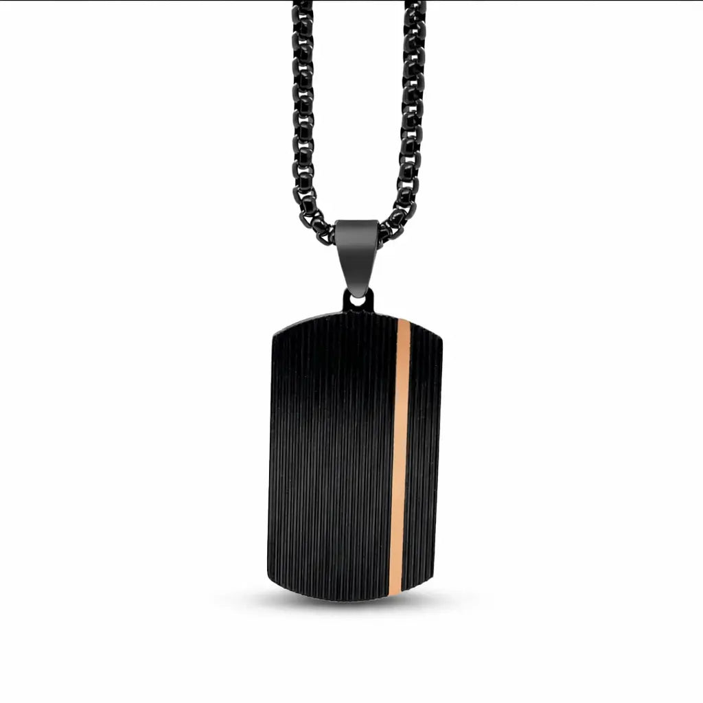 El Camino Dog Tag Necklace Anna Zuckerman
