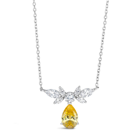 Boudoir Diamond Crystalline Necklace