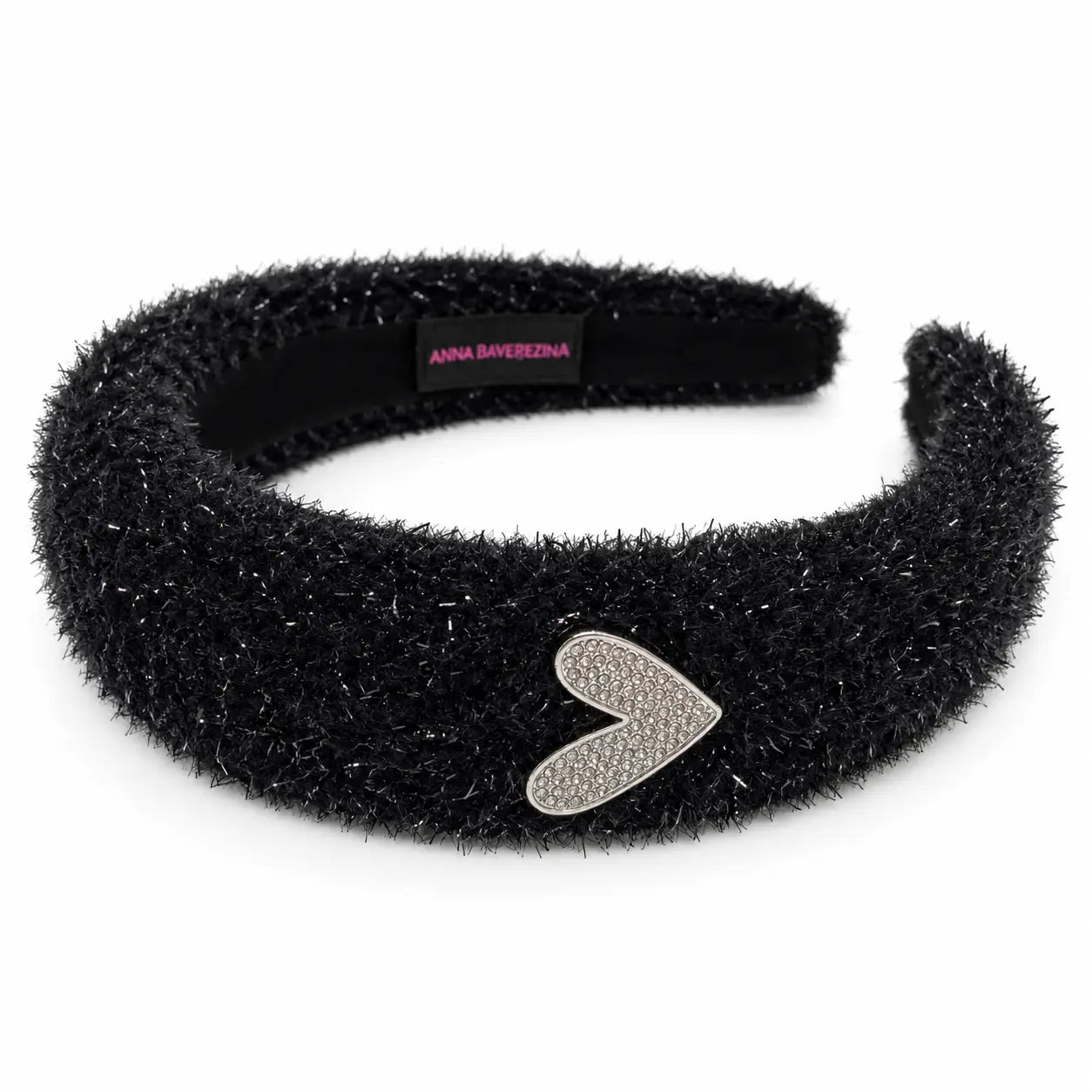 Faye Hearted Fuzzy Headband