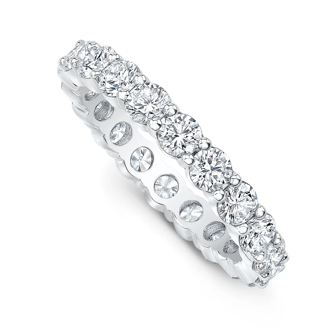 5 Carat Eternity Ring in Platinum