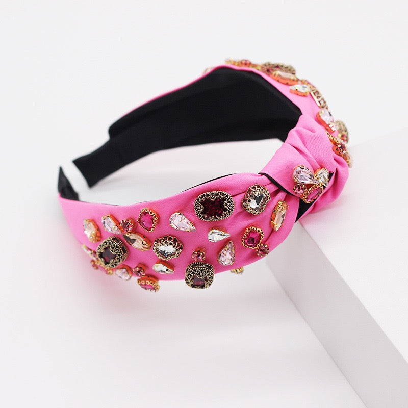 Contessa Jewel Knotted Headband