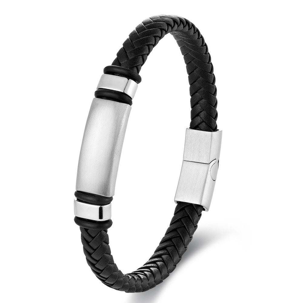 Lynk Men's Leather Cuff
