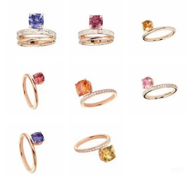 Velvet Ring in Garnet