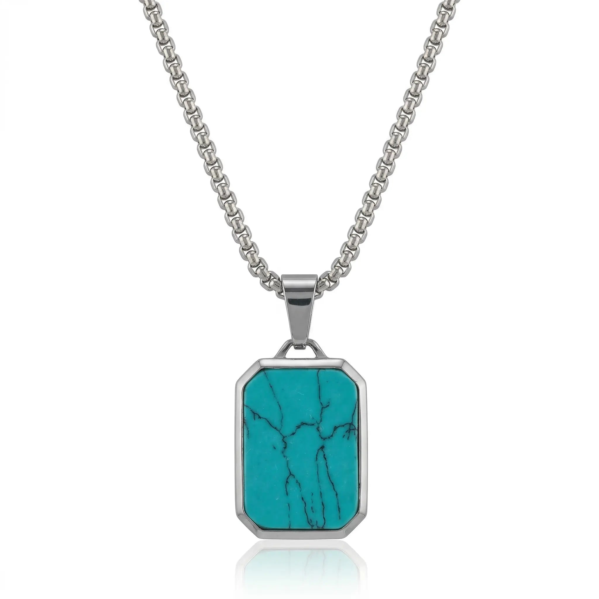Jade Core Tag Necklace | Anna Zuckerman