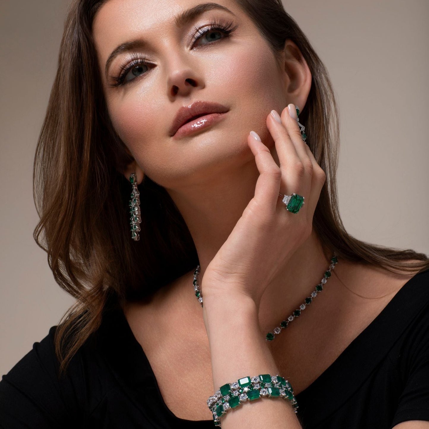 3 Stone Natalie Ring