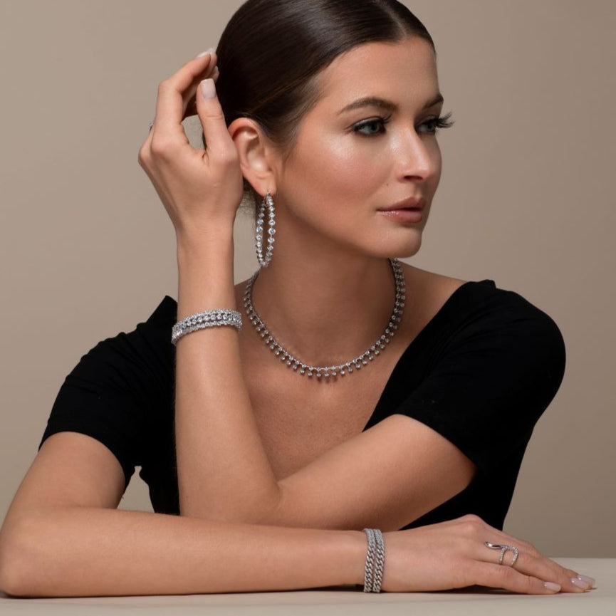 Luxe Edition 15 Carat Martini Tennis Bracelet
