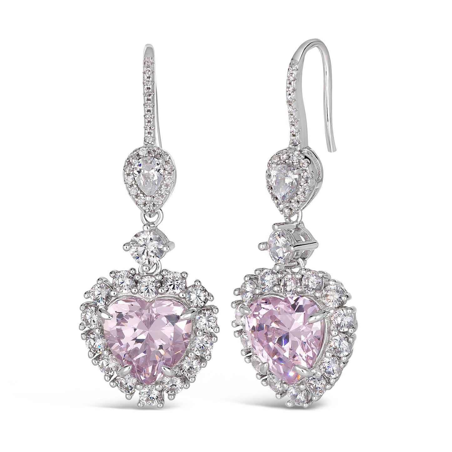 Calista Earrings in Argyle Pink