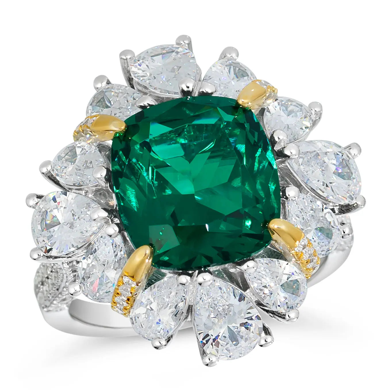 Kelly Ann Emerald Ring by Kathy Hilton Anna Zuckerman