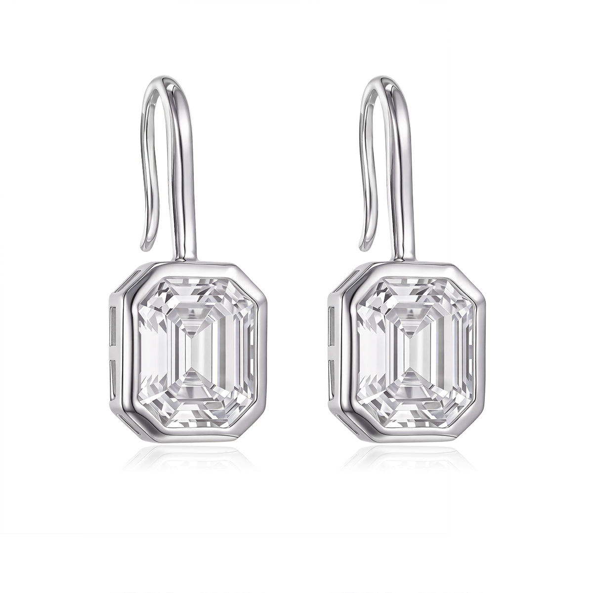 Kelly Diamond Crystalline Drops In Platinum