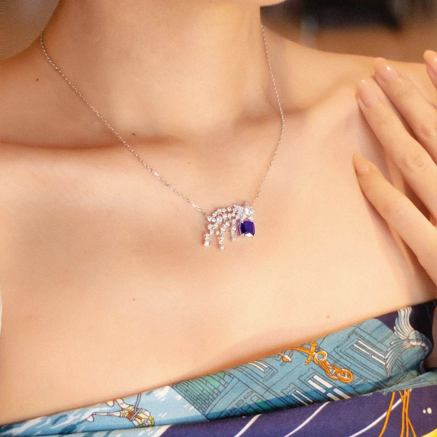 Meteor Necklace Anna Zuckerman