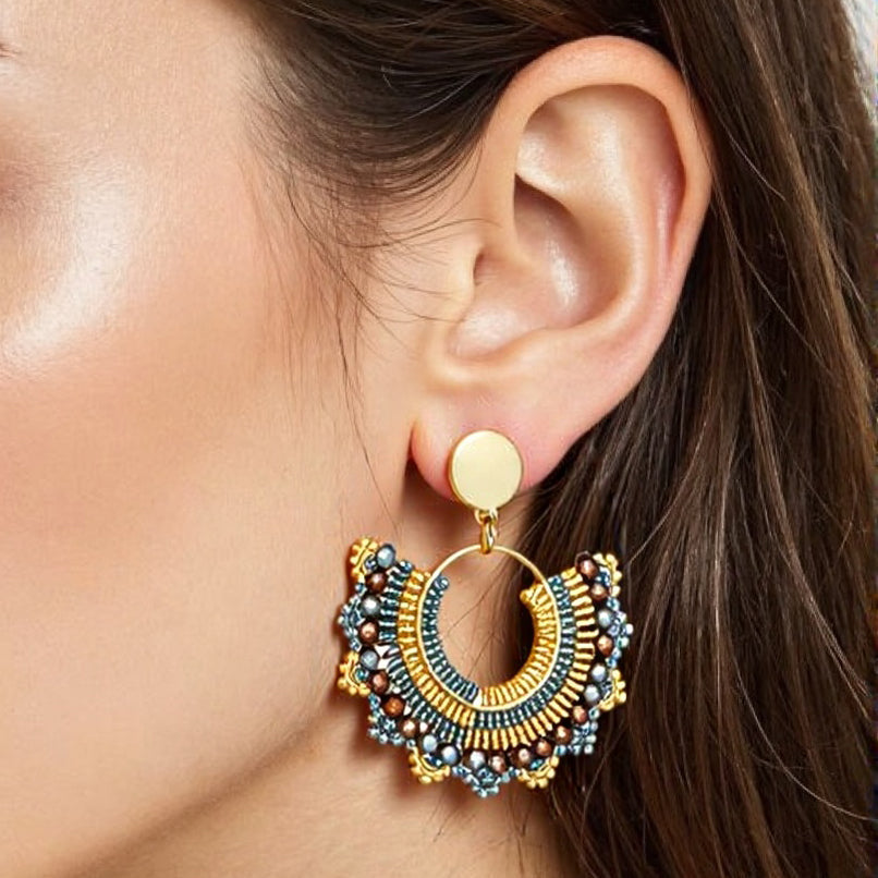 MidnightSandEarrings