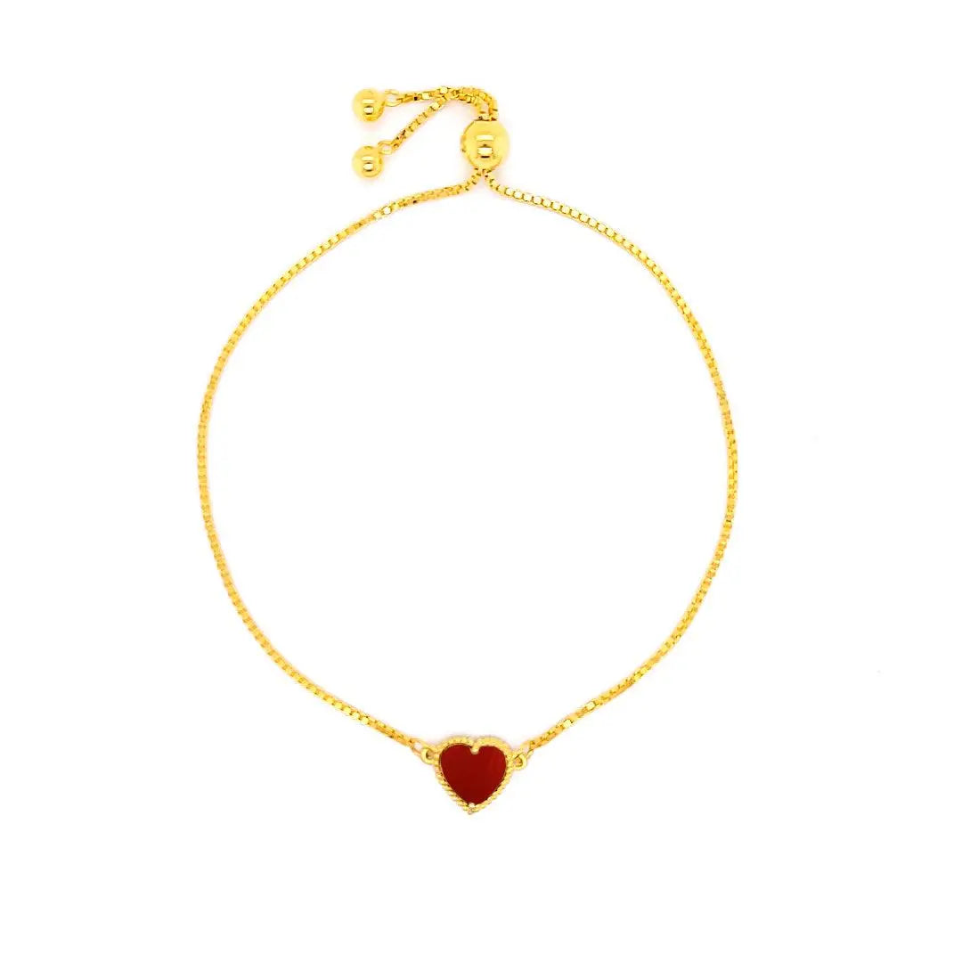 Mini Love Bolo Bracelet - Anna Zuckerman