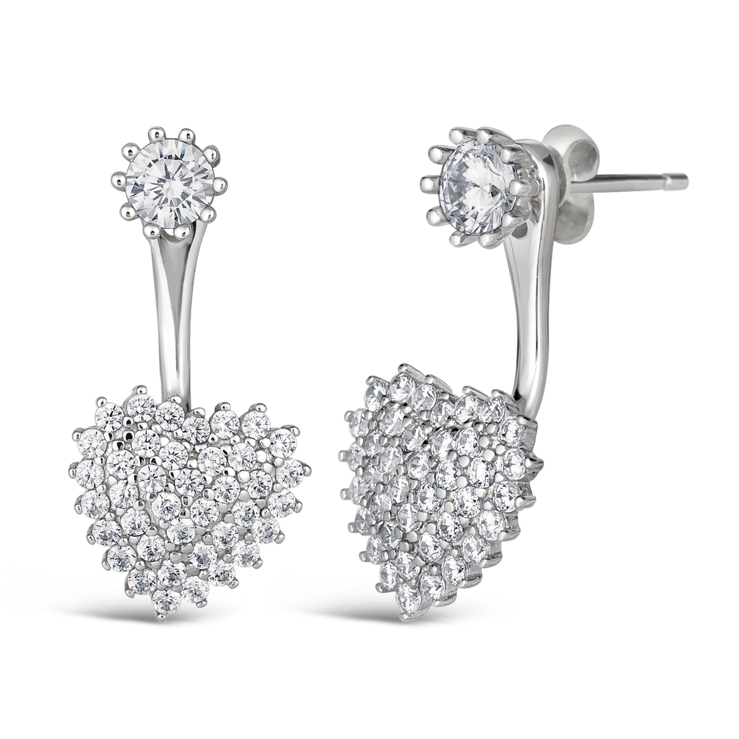 Olivia 37 Earrings Diamond White