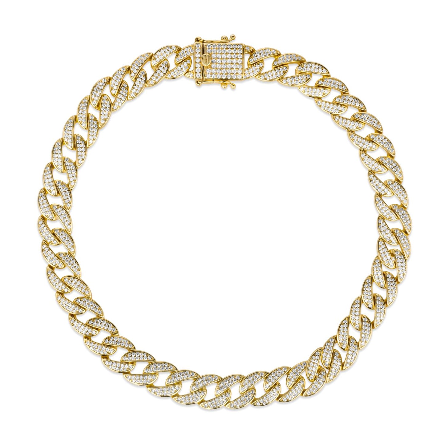 12mm Super Cuban Link Necklace