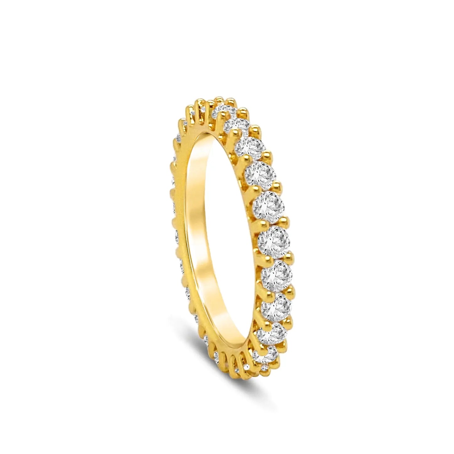 One Carat Skinny Eternity Ring Anna Zuckerman