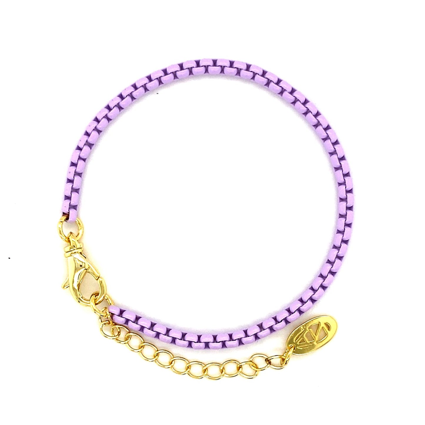 Enamel Link Chain Bracelet