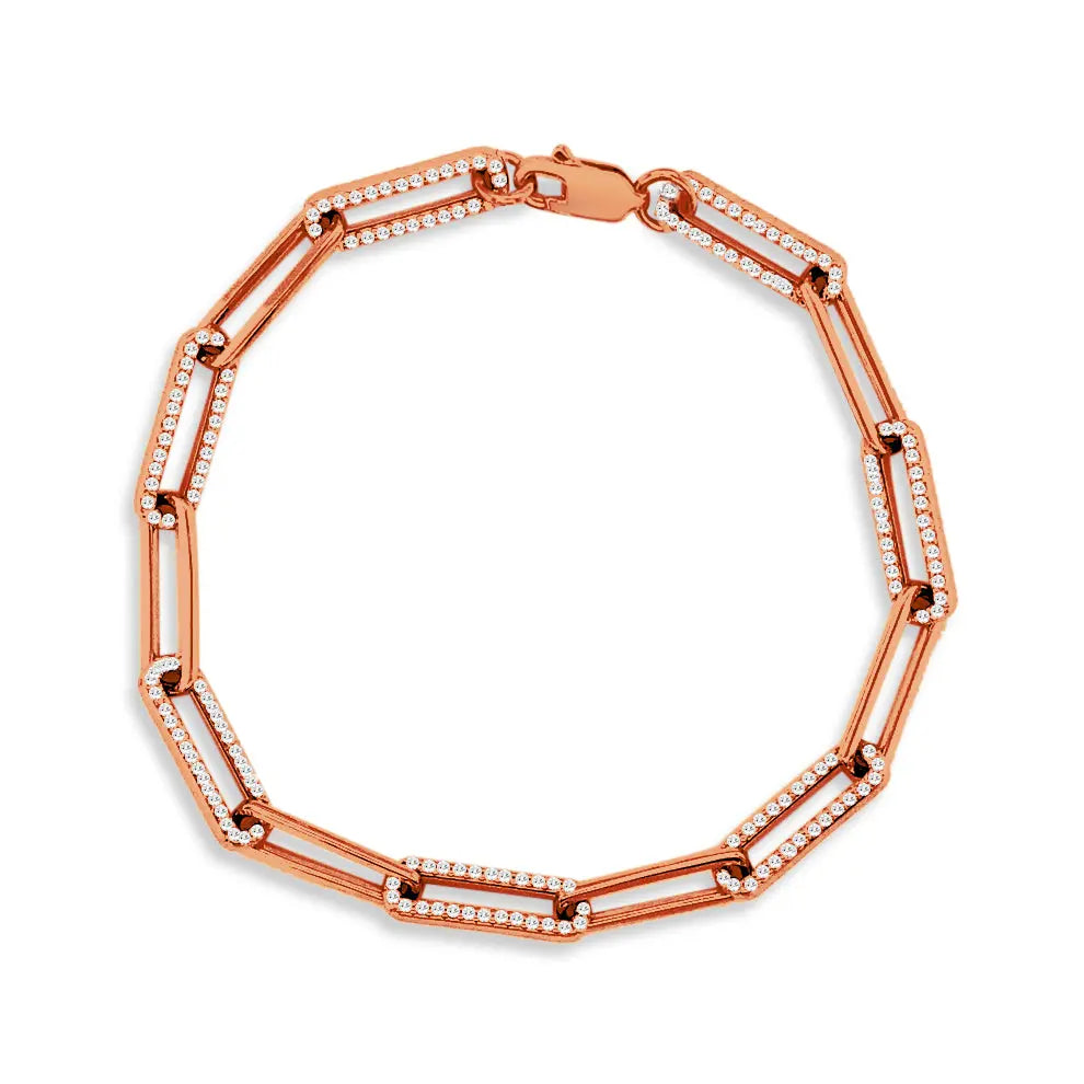 Paloma Paper Clip Bracelet Anna Zuckerman Retail