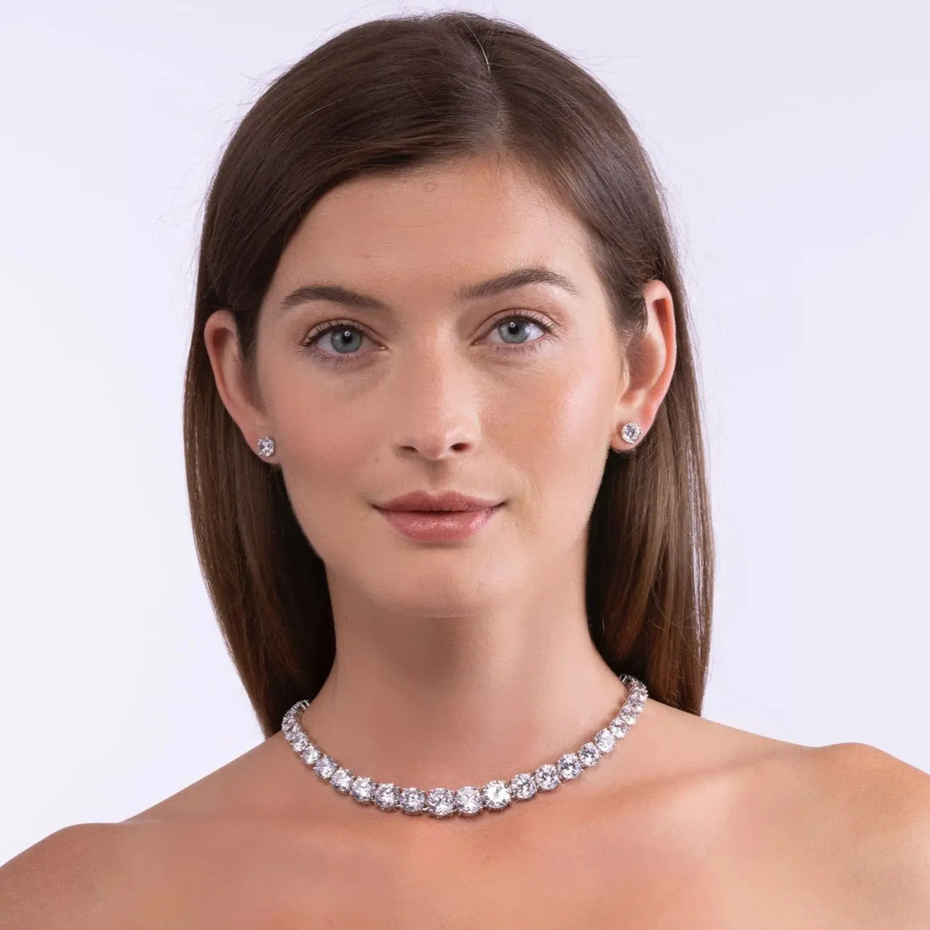 Perfect Riviera Diamond Crystalline Necklace - Anna Zuckerman