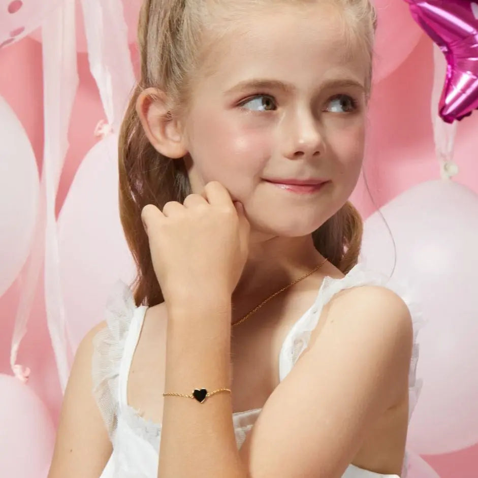 Petit Love Bracelet in Black Anna Zuckerman