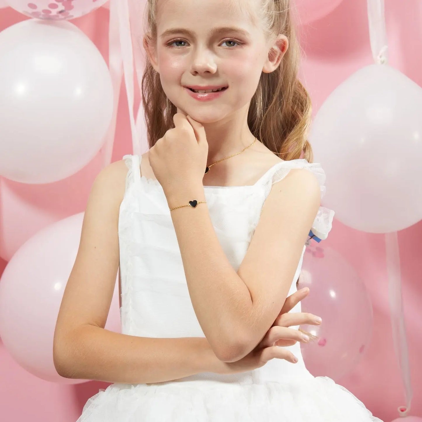 Petit Love Bracelet in Black Anna Zuckerman