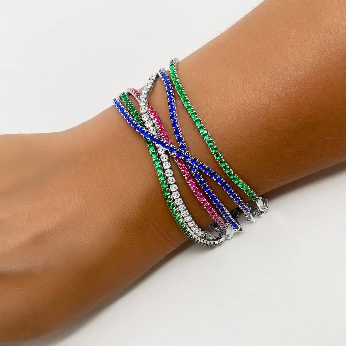 Petite Glamour Gem Bracelet Anna Zuckerman