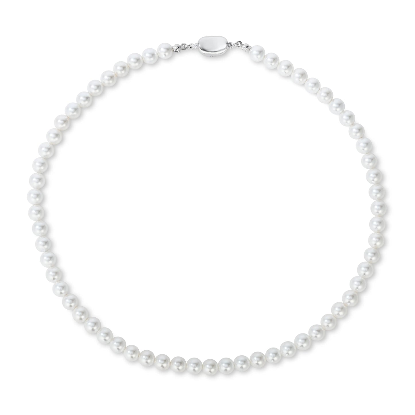 Princess Grace 6mm Pearl Necklace Anna Zuckerman