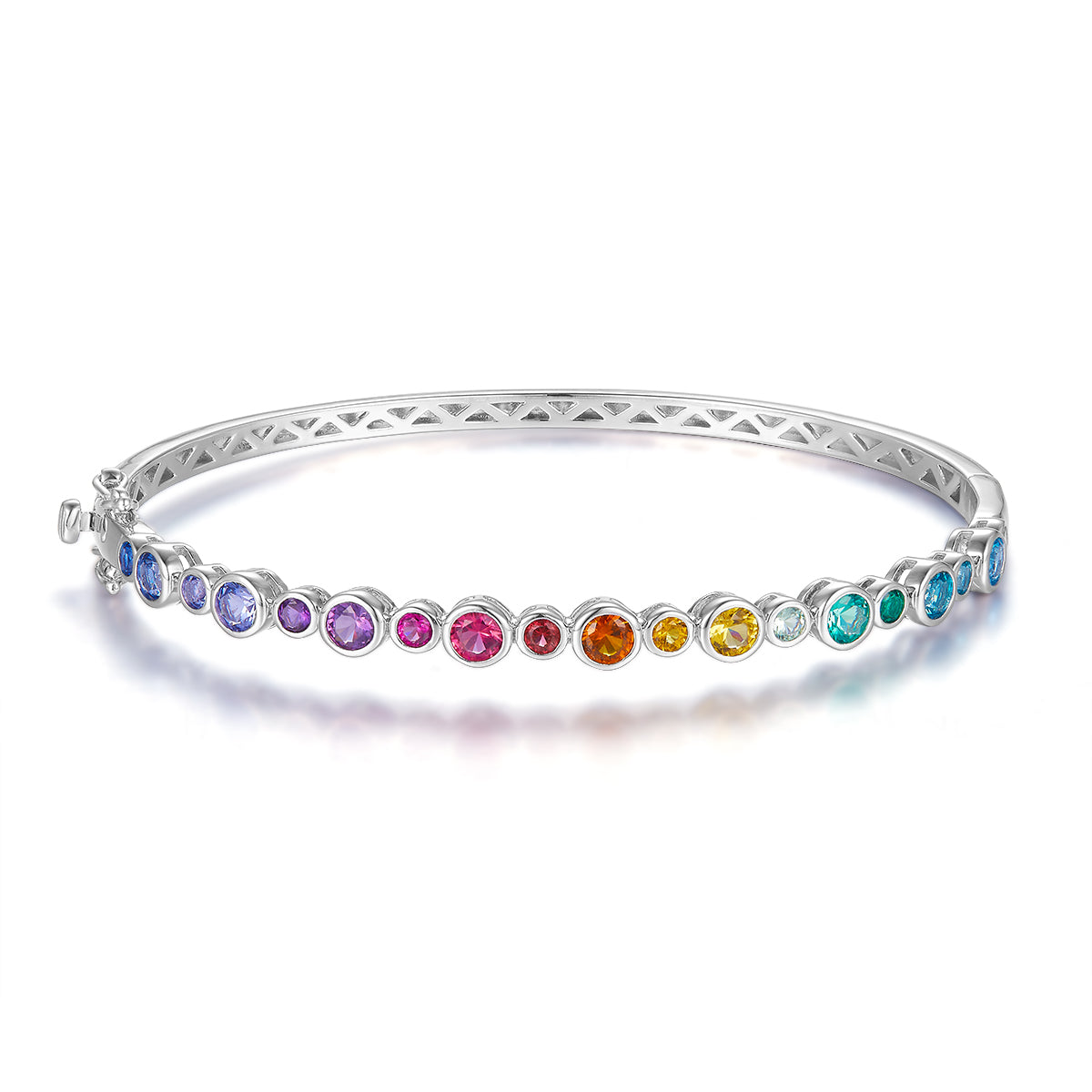 Rainbow Bangle Bracelet