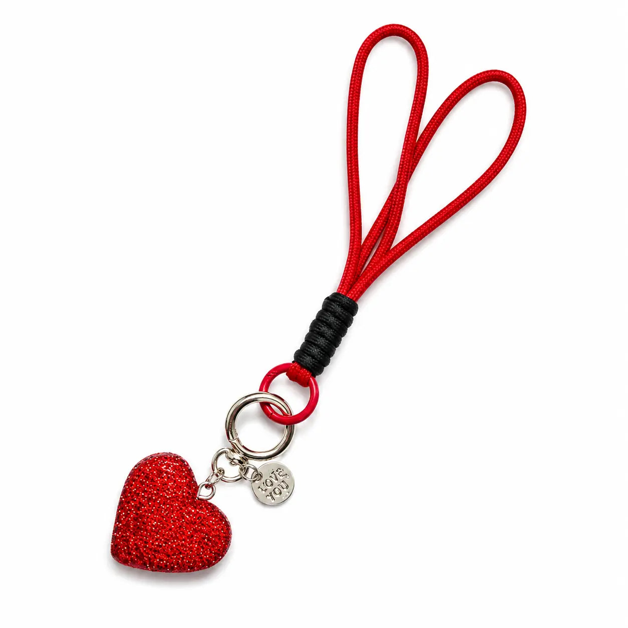 Red Passion Heart Charm