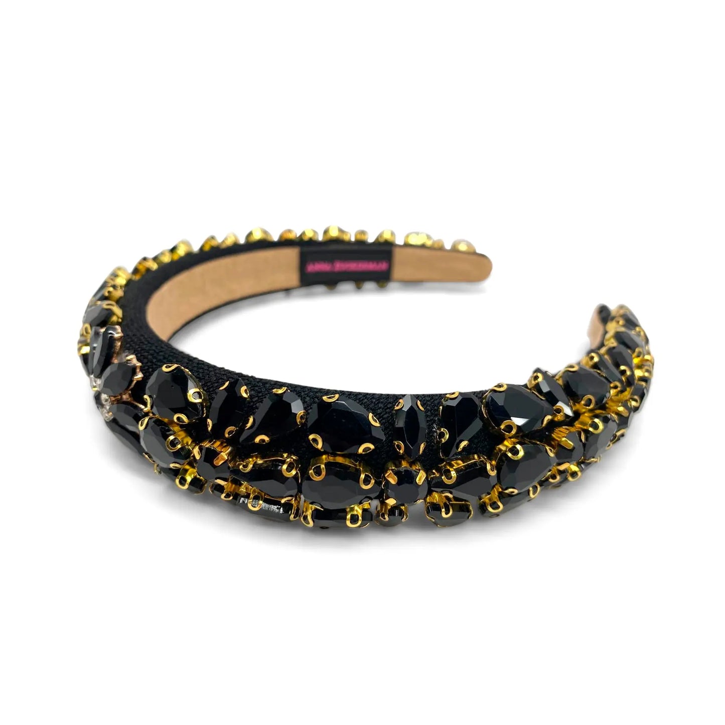 Rhinestone Puff Head Crown Anna Zuckerman