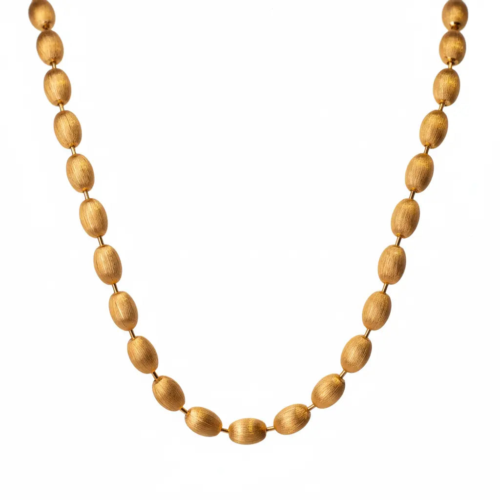 Saffron Choker in Gold Anna Zuckerman