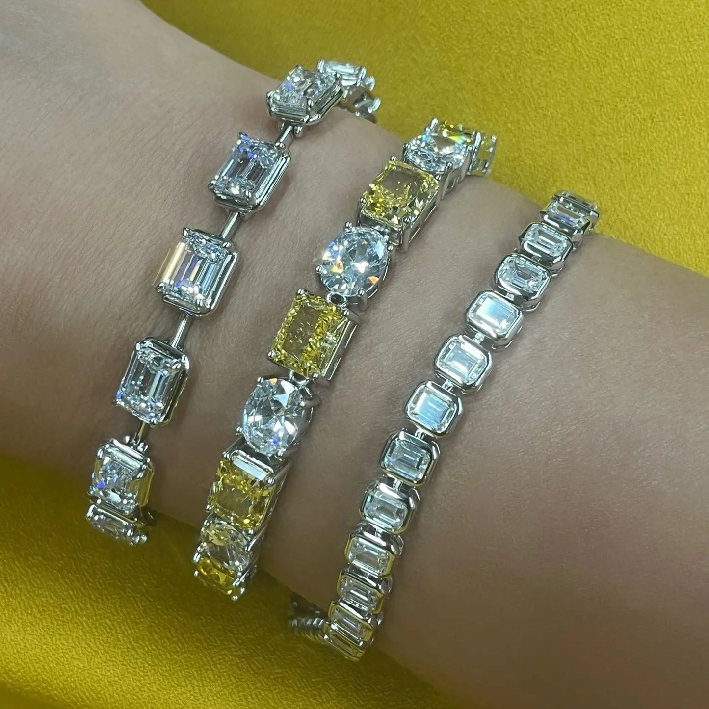 Santa Barbara Diamond Crystalline Bracelet - Anna Zuckerman