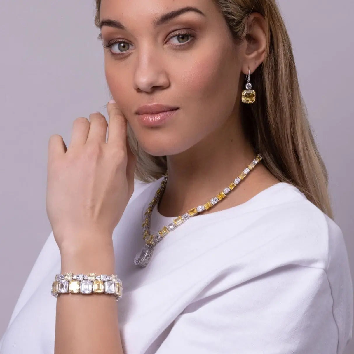 Signature 100 Carat Statement Bracelet - Anna Zuckerman