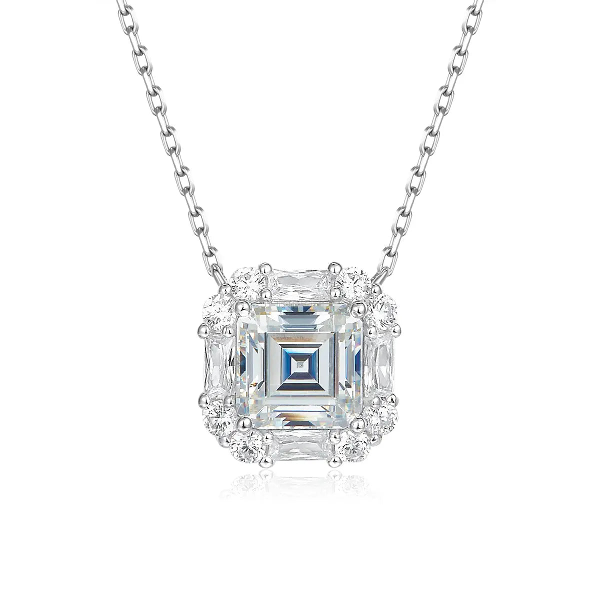 Solesta Necklace in G/H Color Crystalline Anna Zuckerman