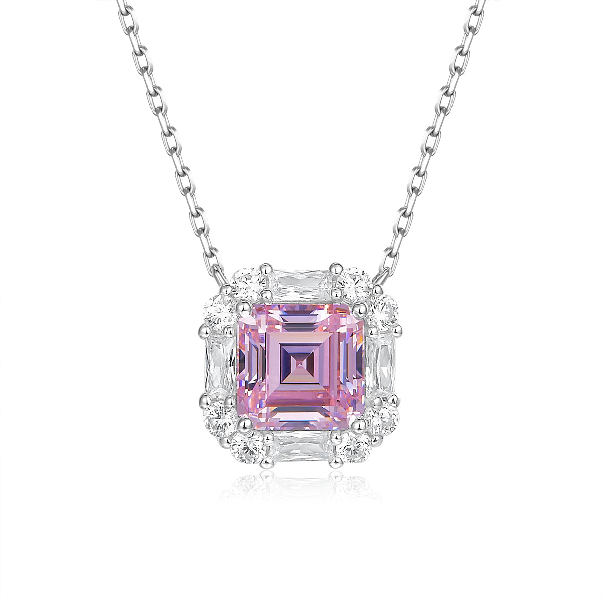 Solesta Necklace in Argyle Pink