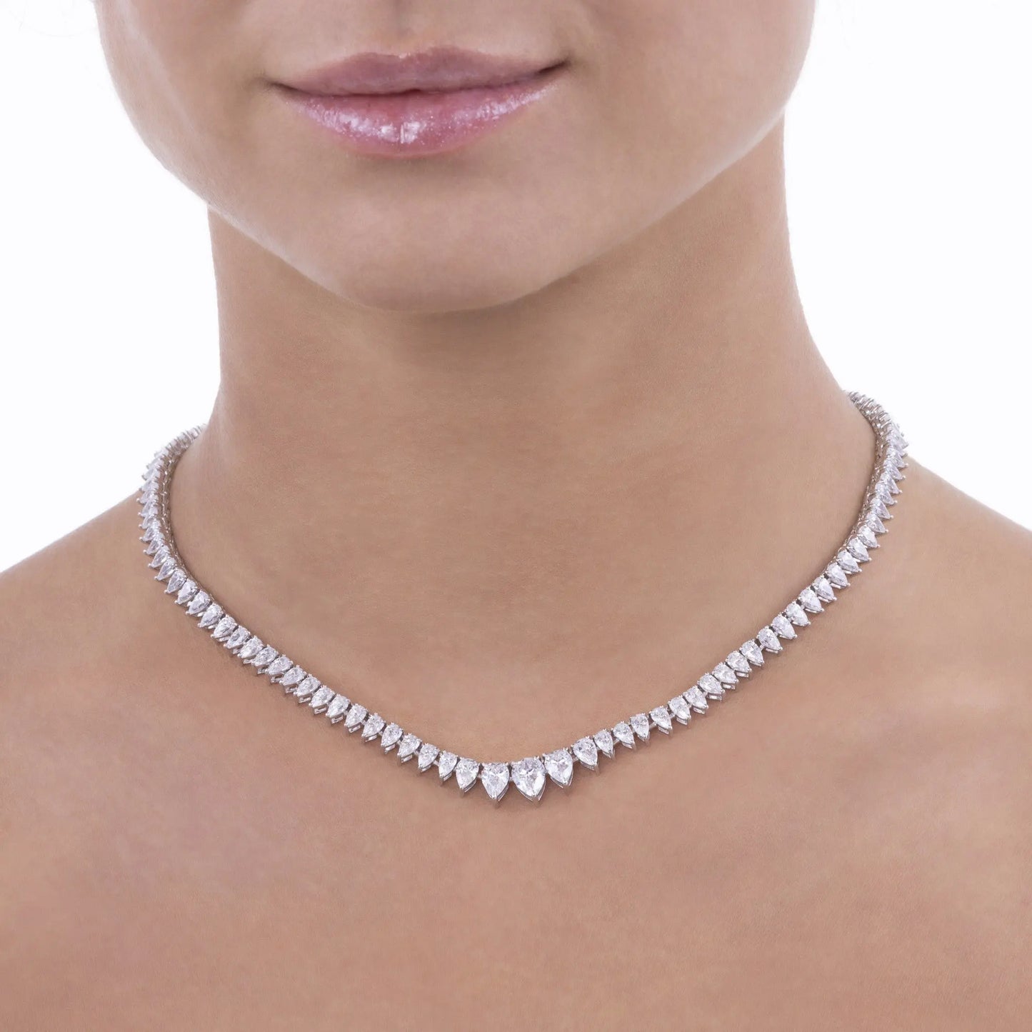 Sophia Tear Drop Choker - Anna Zuckerman